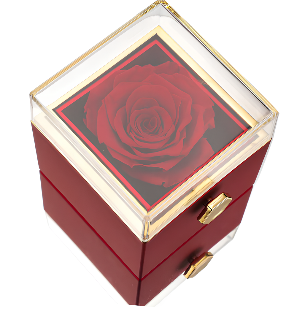 Vereeuwigd Roos met Gegraveerde Hartenketting