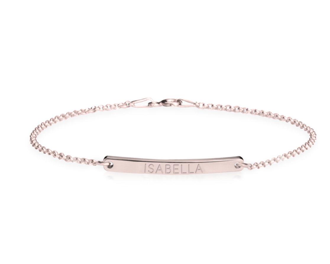 Armband Gegraveerd Staaf